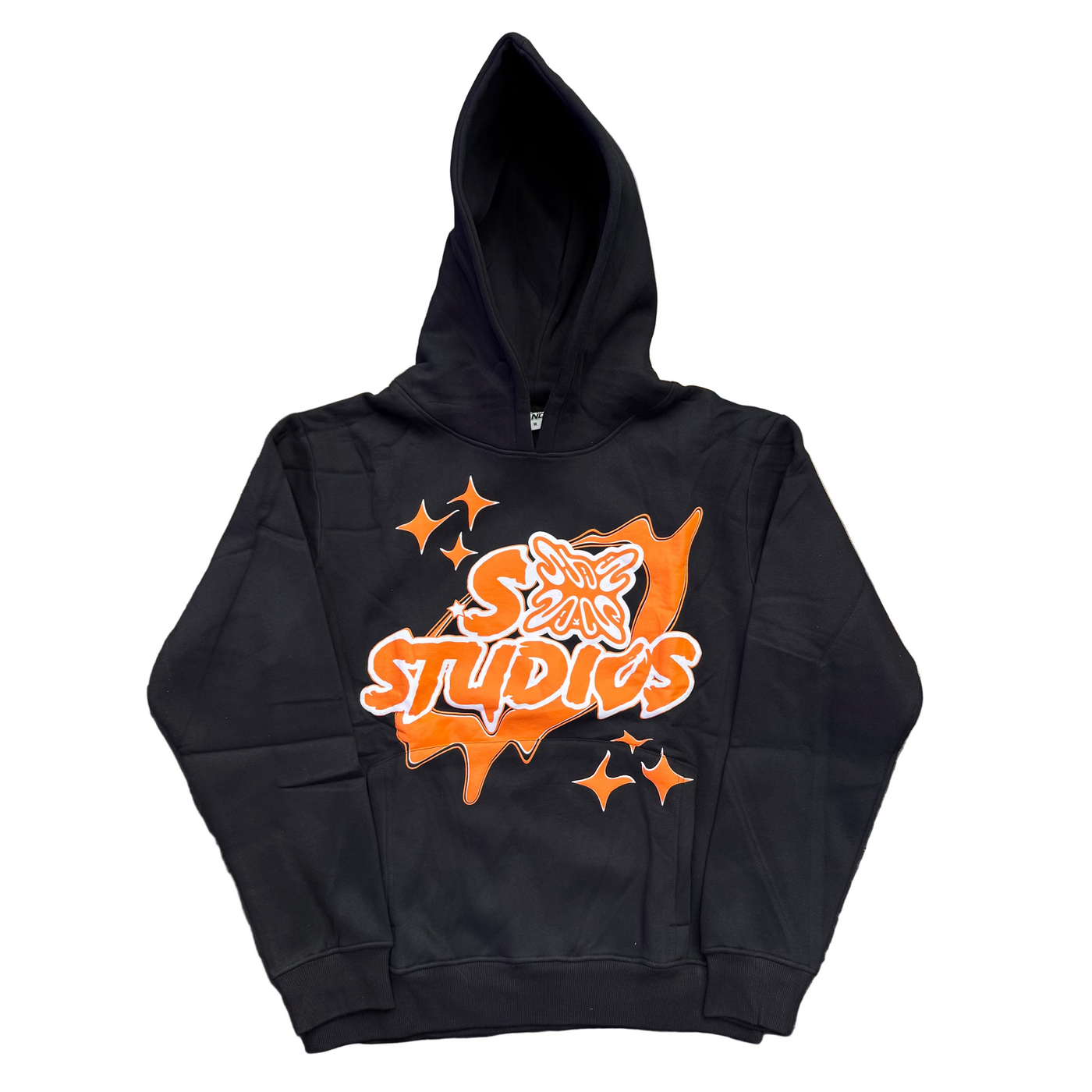 SB Studios Logo Hoodie Black Orange