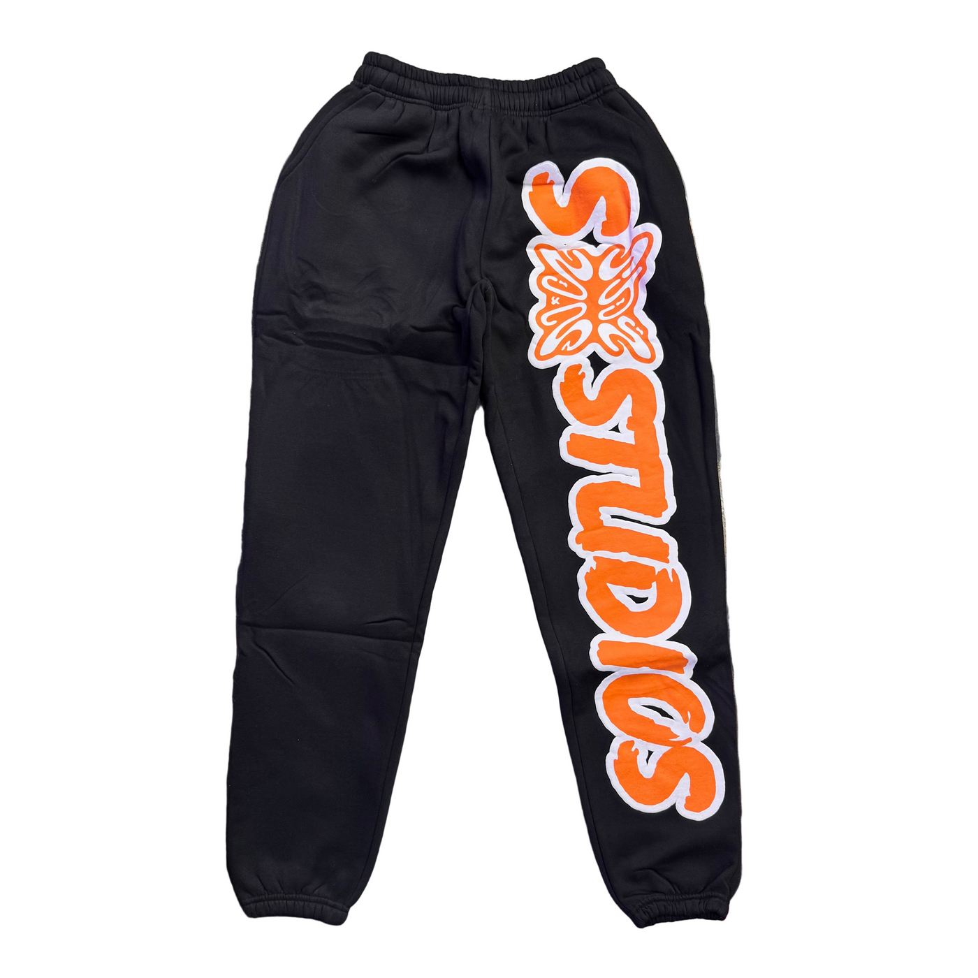 SB Studios Logo Sweats Black Orange