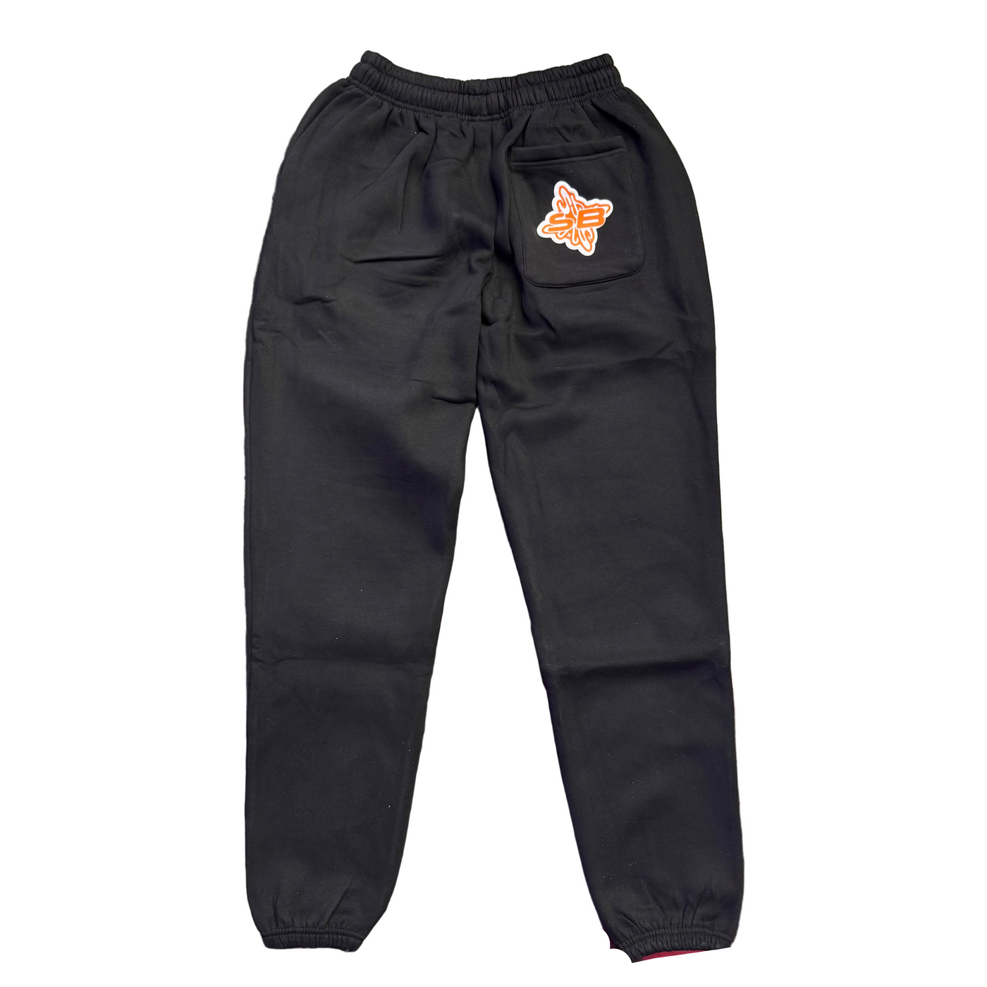 SB Studios Logo Sweats Black Orange