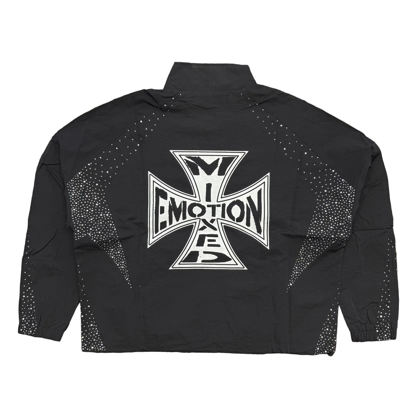 Mixed Emotions Classic Nylon Jacket Black