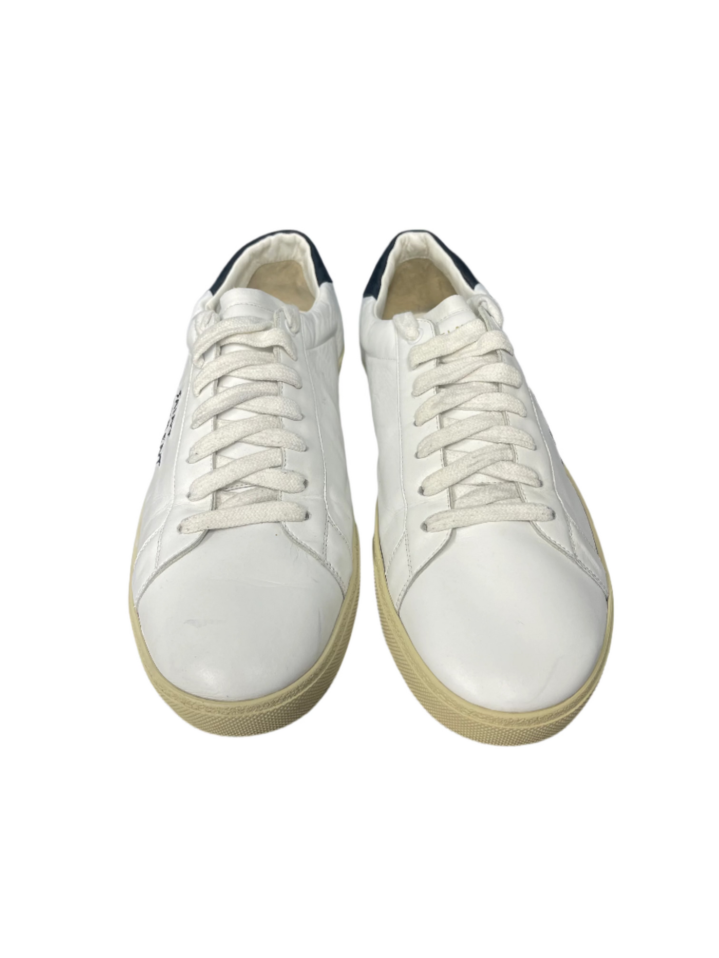 Saint Laurent Court Classic White Black