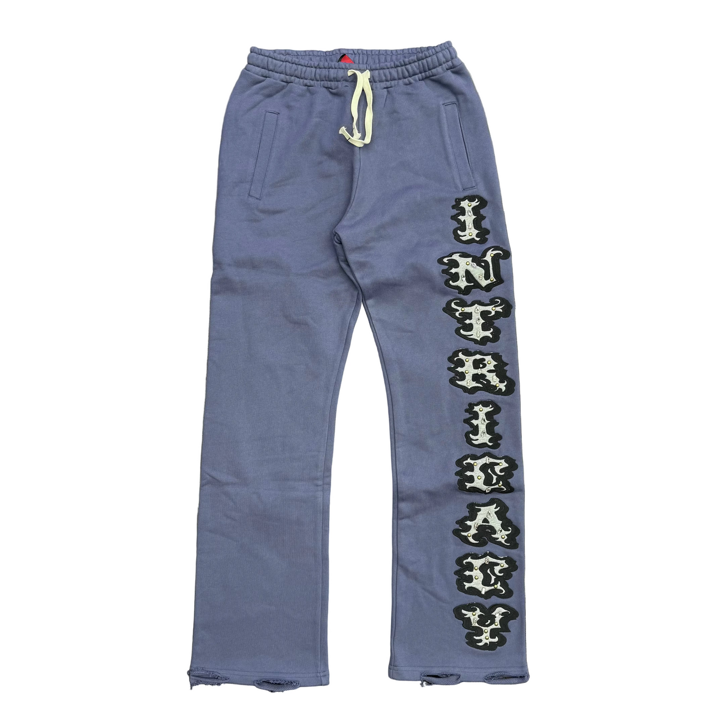 Lost Intricacy Patch Sweatpants Blue