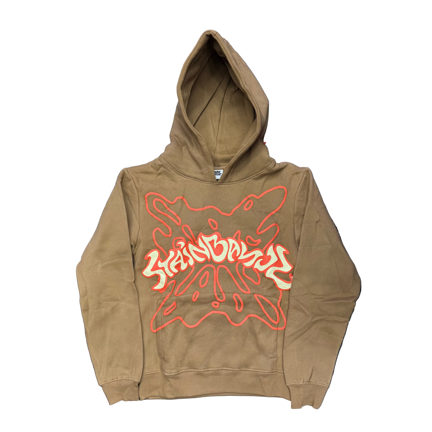 SB Studios Stain Bandz V2 Hoodie Brown Orange