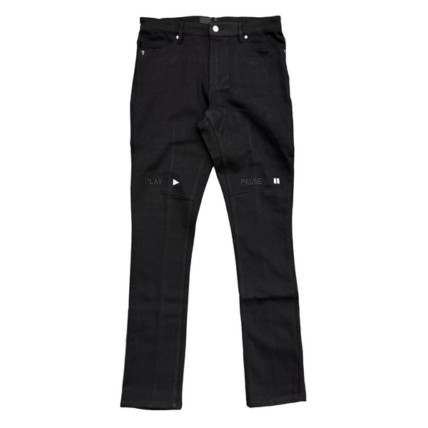 RTA Clayton Pause Play Jeans Black