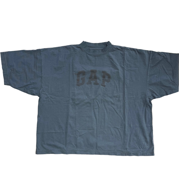 Yeezy Gap Engineered by Balenciaga Dove 3/4 Sleeve Tee Dark Blue