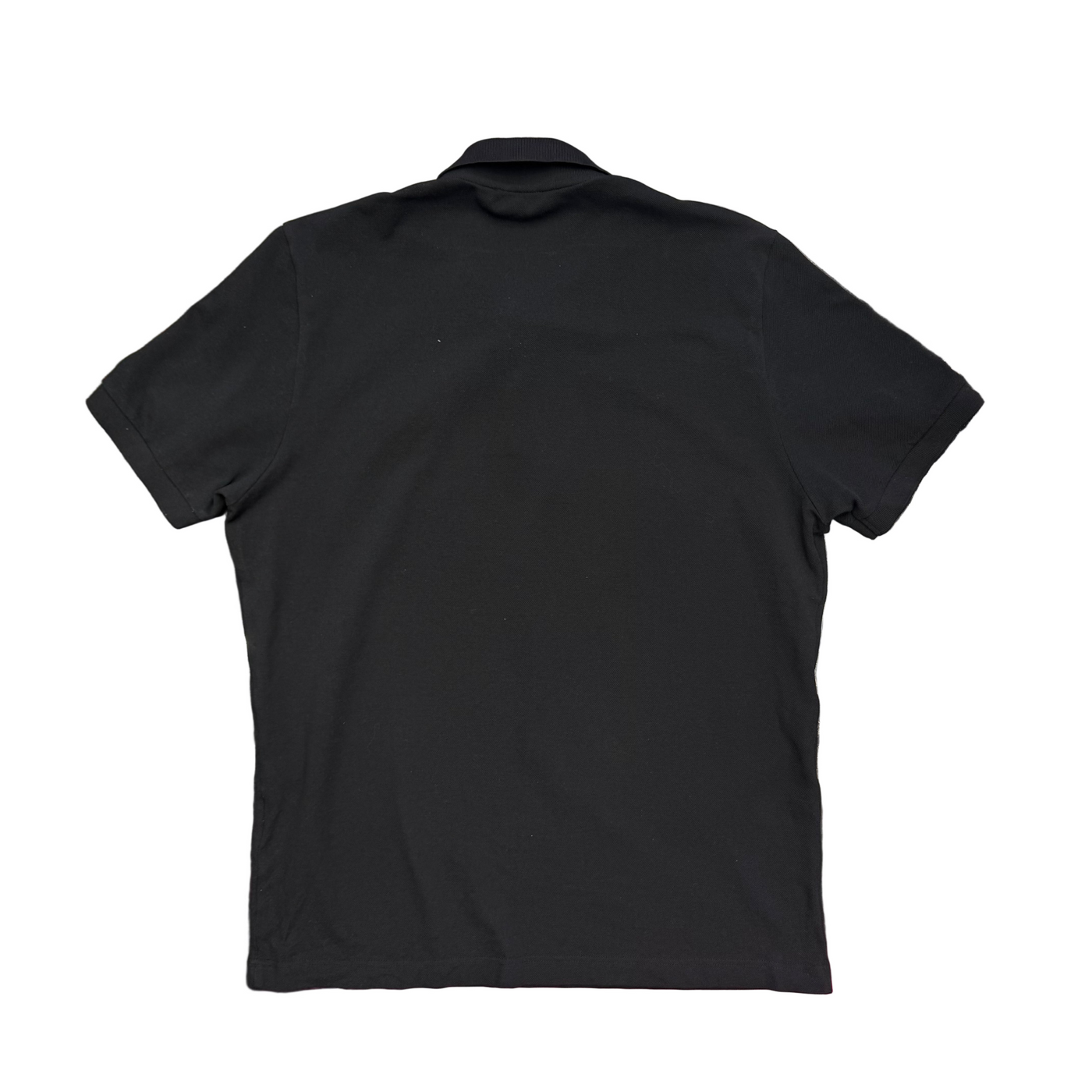 Dior CD Icon Polo Shirt Black Cotton Piqué
