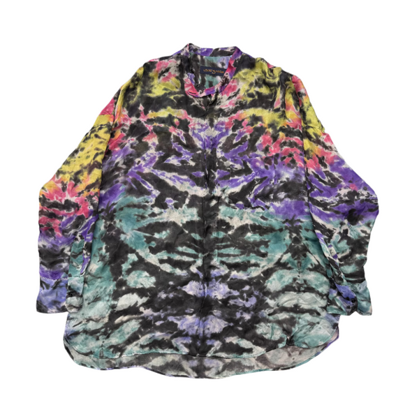 LV Tie Dye Shirt Plain Rainbow
