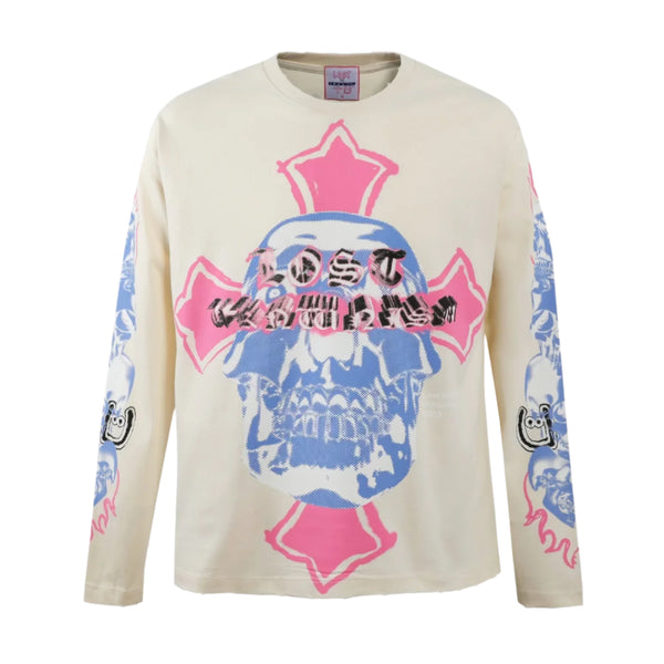 Lost x UKNWNISM Cream L/S