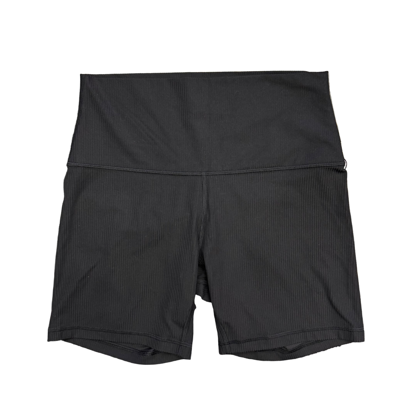 Lululemon Align Ribbed HR 6" Shorts Black