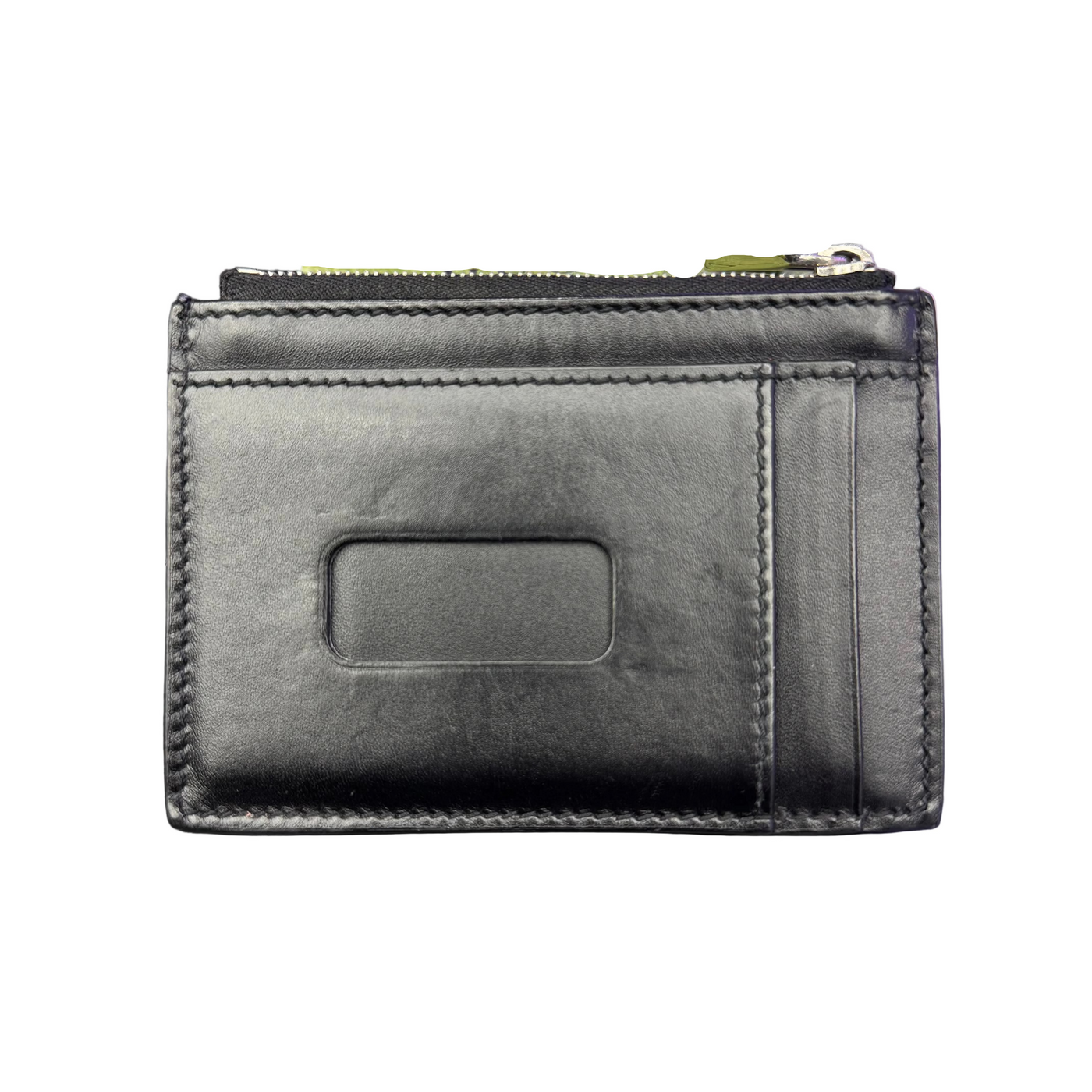 Gucci Signature GG Embossed Leather Card Case Black