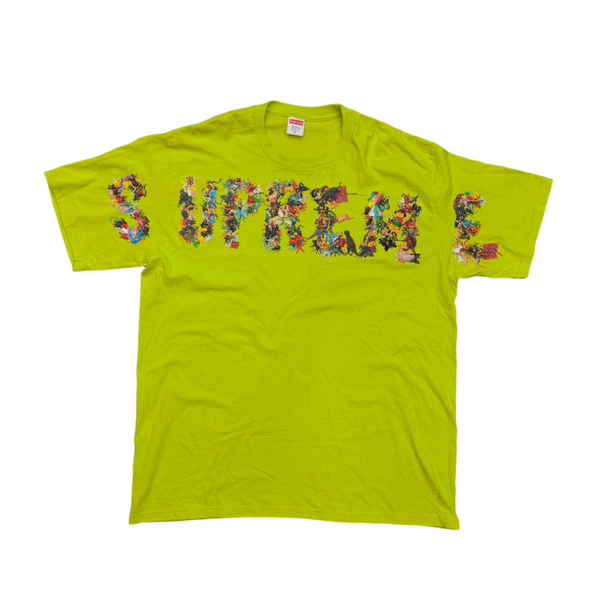 Supreme Toy Pile Tee Bright Green