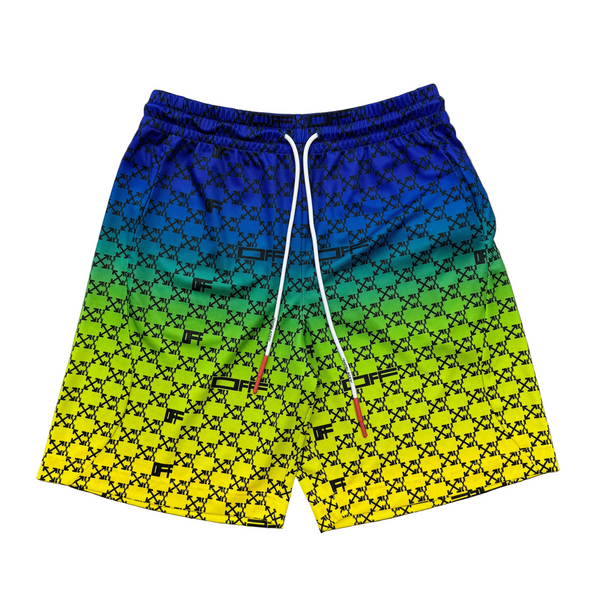 Off-White Athletic Monogram Shorts Multicolor Black