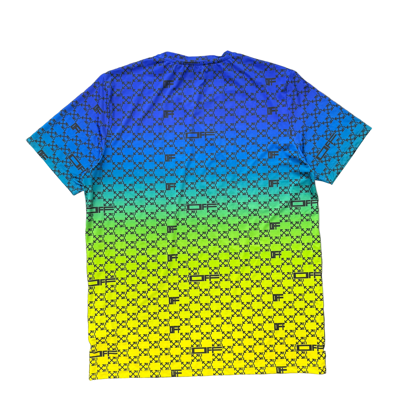 Off-White Athletic Monogram Short Sleeve Tee Multicolor Black