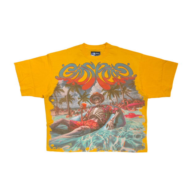 Godspeed Pool Party T-Shirt Yellow