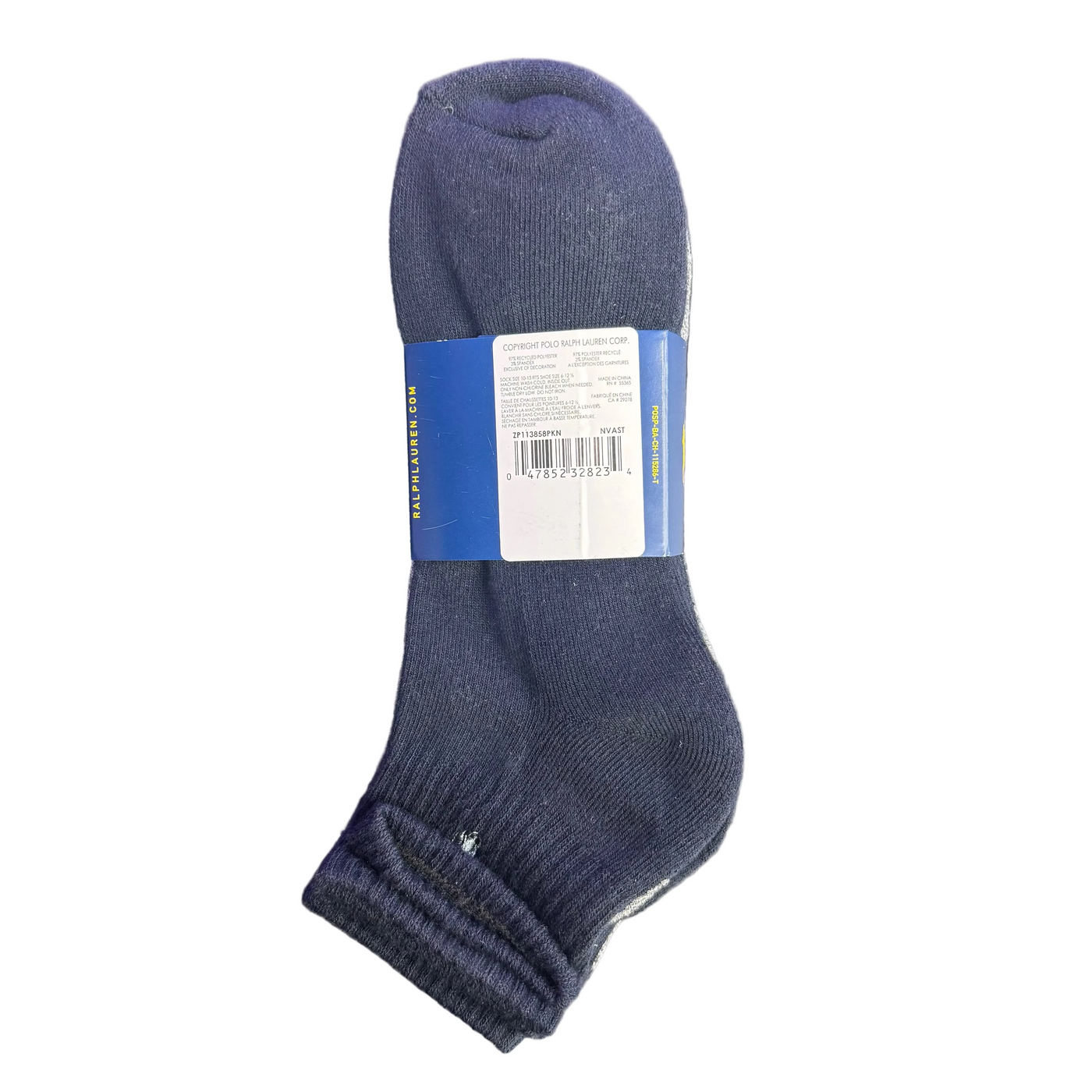 Polo Ralph Lauren Classic Sport Socks Gray Blue (4 Pack)