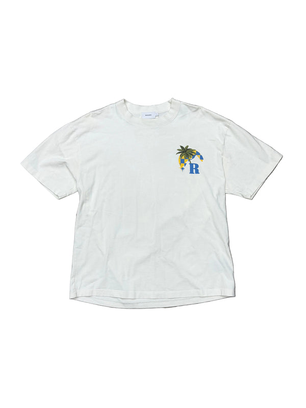 Rhude Moonlight Tropics Tee Vintage White
