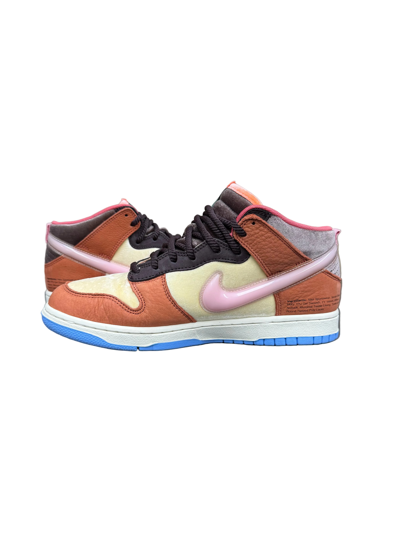 Nike Dunk Mid Social Status Free Lunch Chocolate Milk