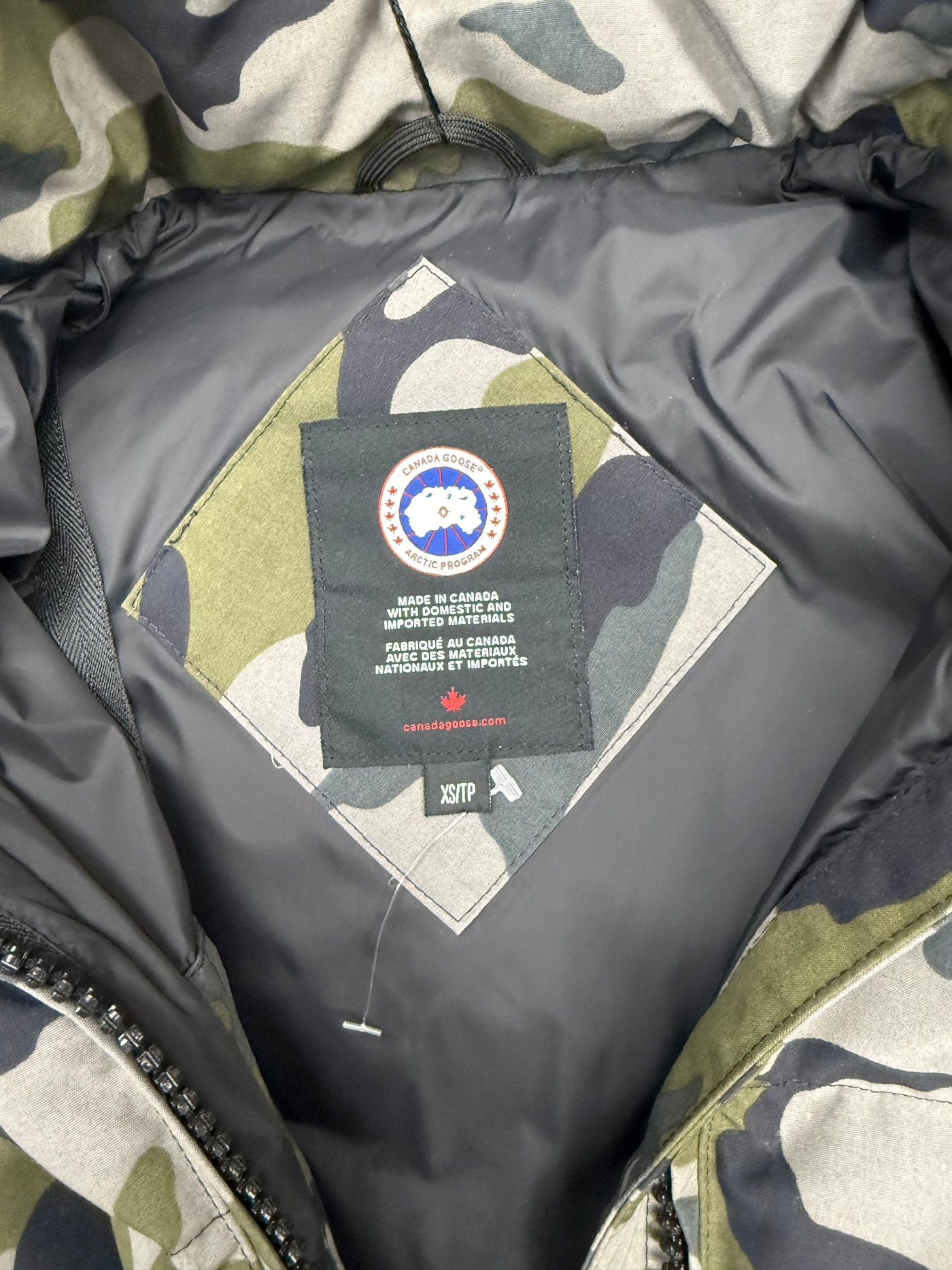 Canada Goose Camo Parka Jacket