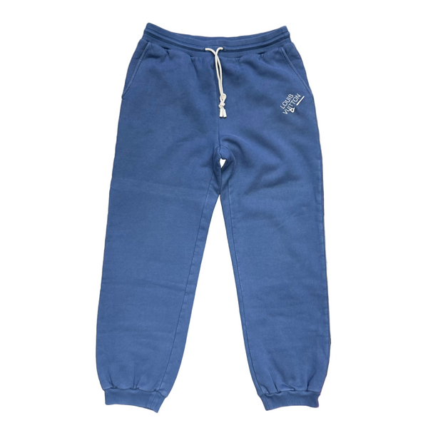 LV Embroidered Signature Sweats Blue