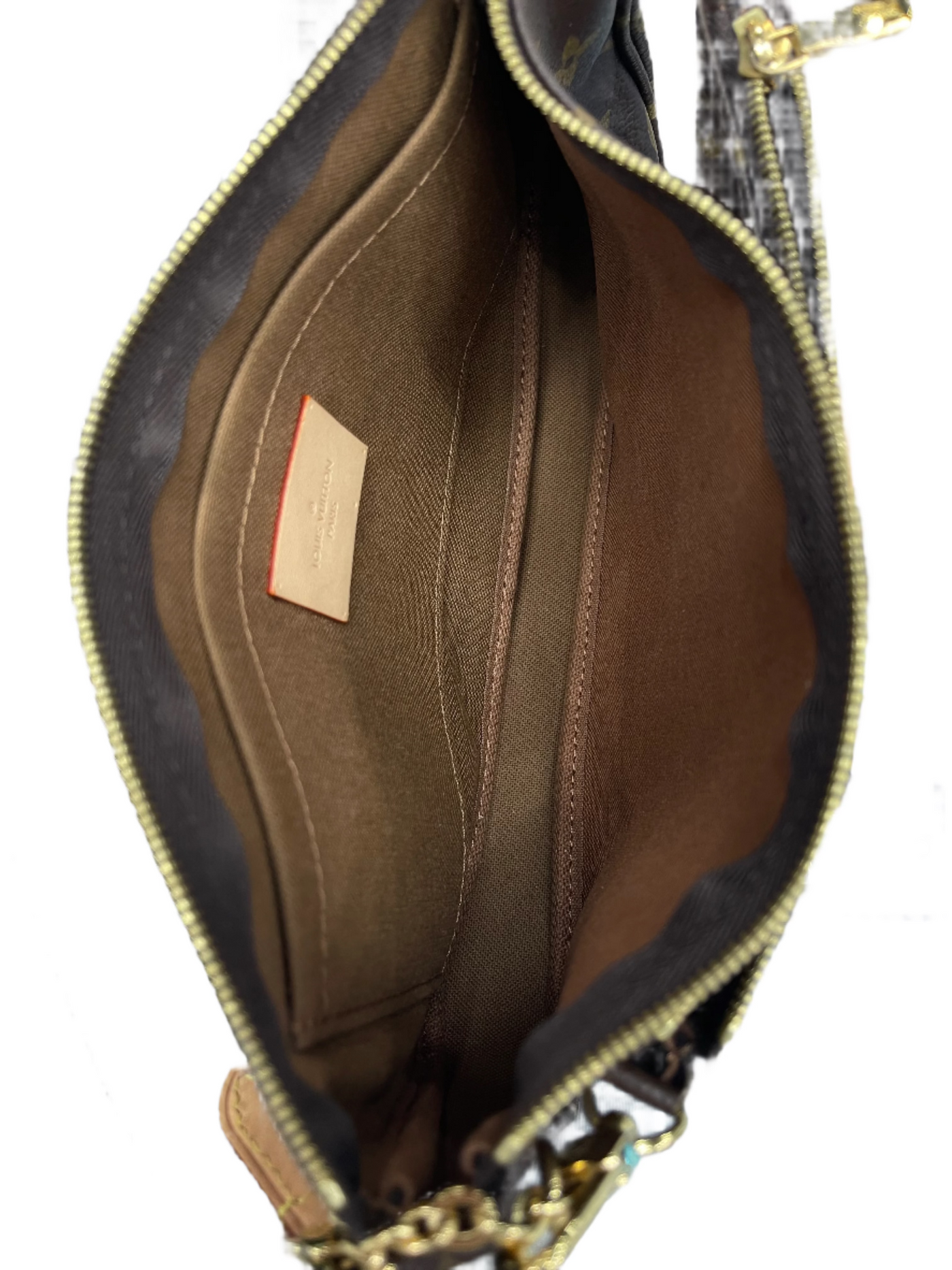 LV Multi Pochette Accessoires Monogram Khaki