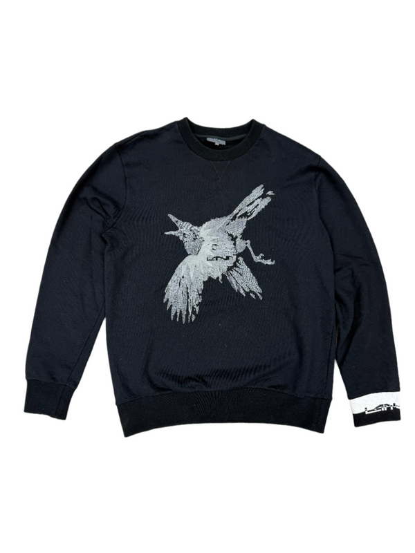 Lanvin Loopback Bird Crewneck
