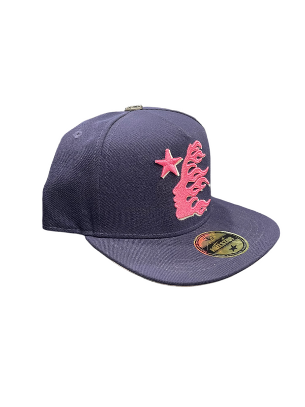 Hellstar Fitted Hat Purple Pink