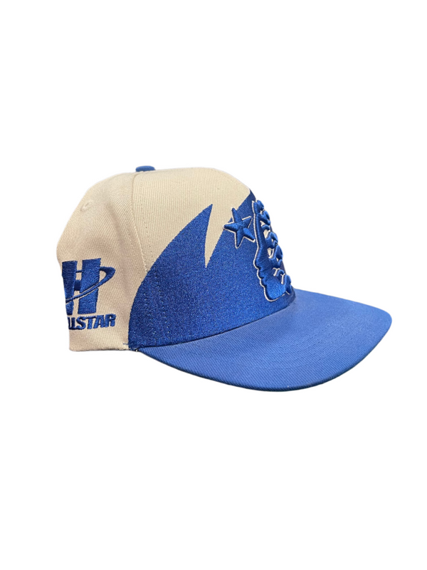 Hellstar Snapback Studded Path To Paradise Cream Blue