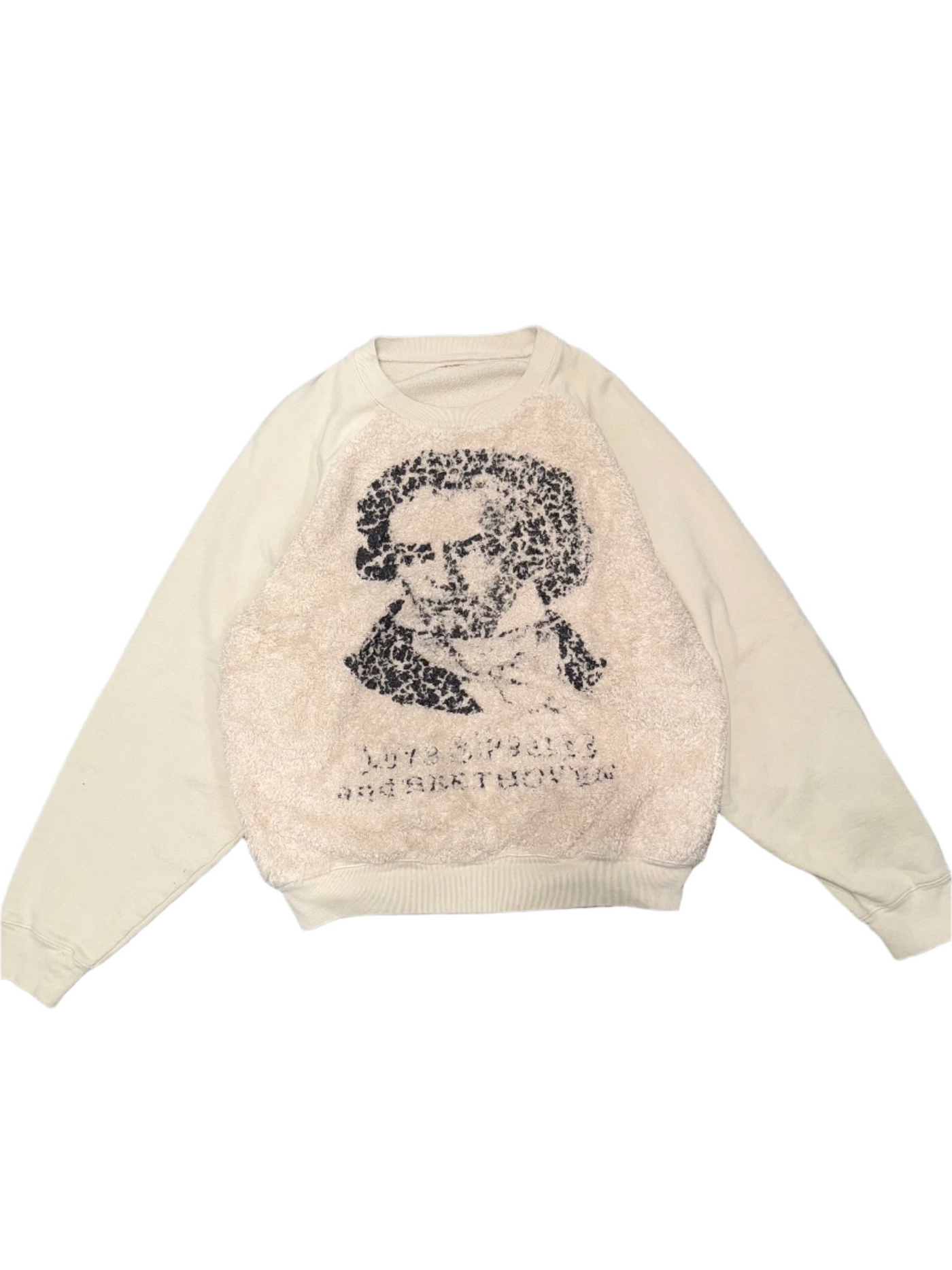 Kapital Fur Grizzly Knit Beethoven Crewneck