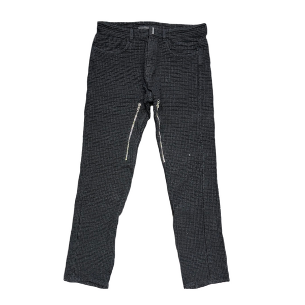 Givenchy 4G Jacquard Denim Trousers Black