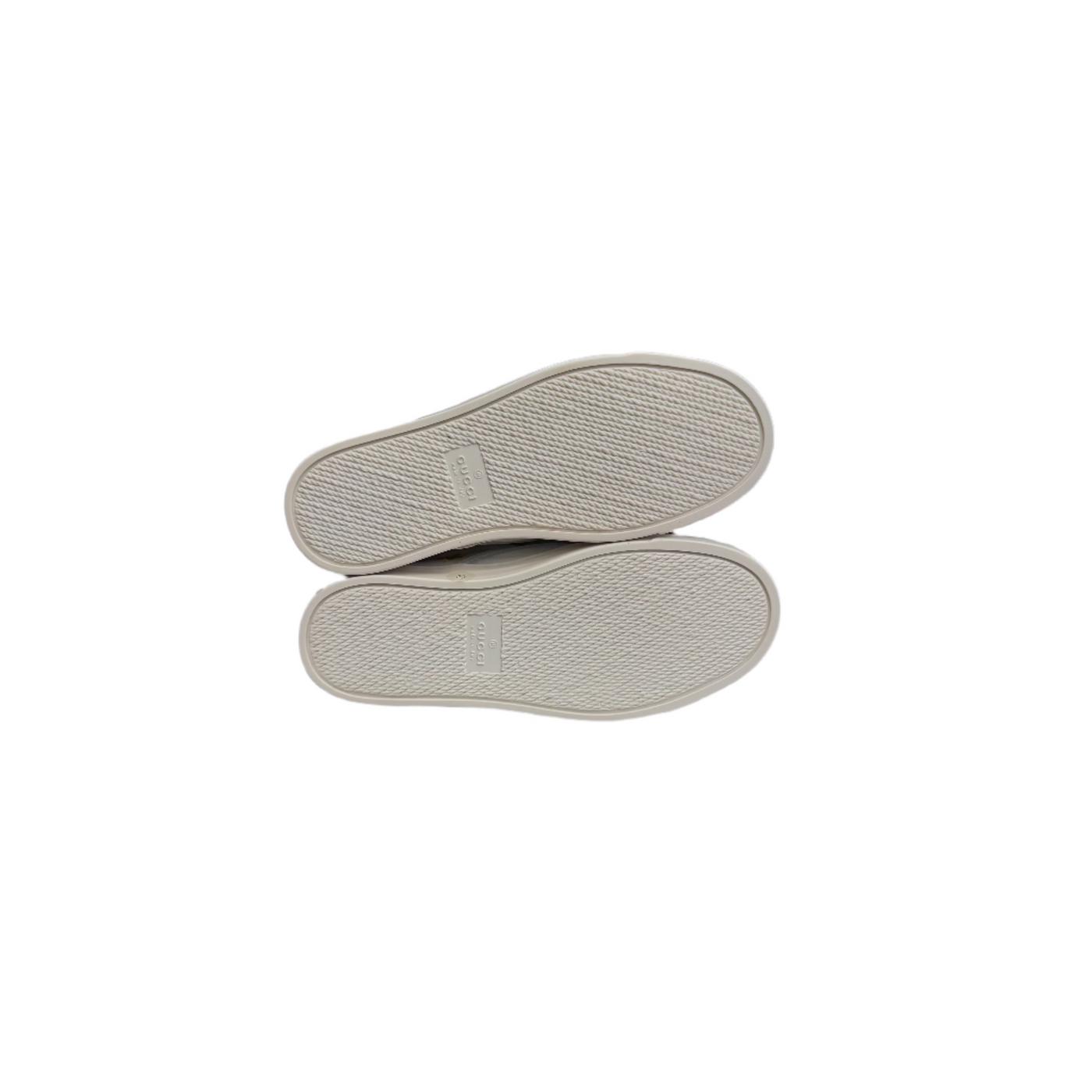 Kids Gucci Bees Slip On White