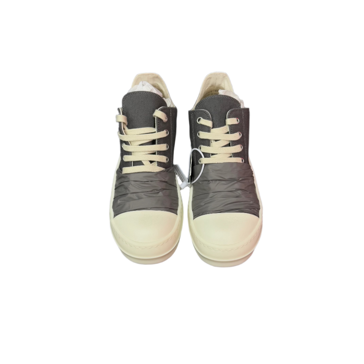 Rick Owens DRKSHDW Hollywood Hustler Sneakers Dark Dust Milk
