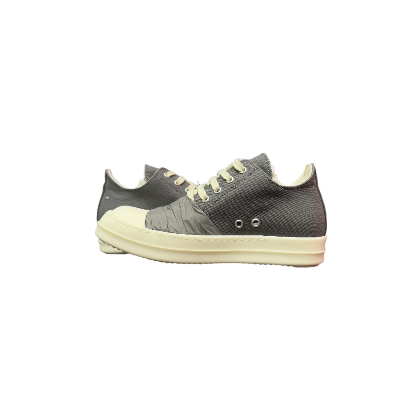 Rick Owens DRKSHDW Hollywood Hustler Sneakers Dark Dust Milk