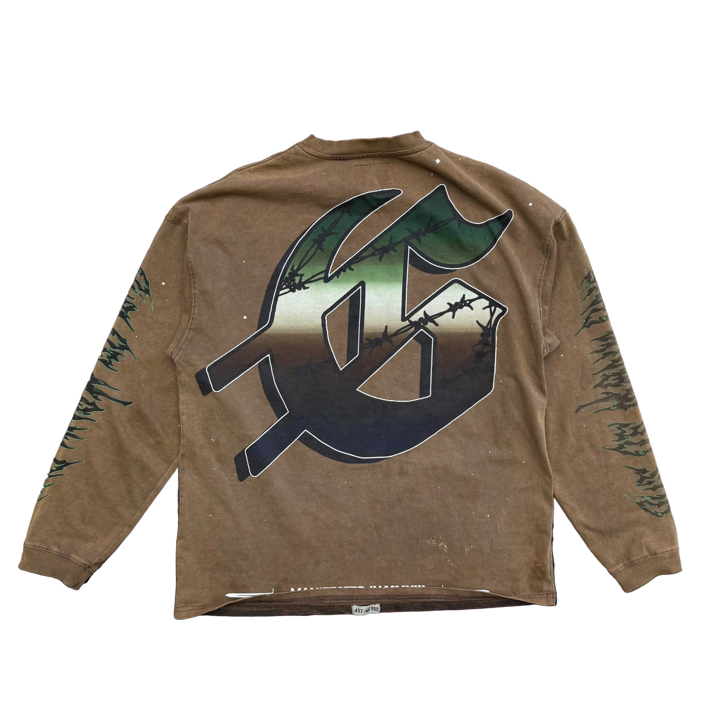 Godspeed Air Strike Long Sleeve T-Shirt Brown