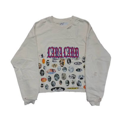Paly Hollywood Lana Land Crewneck Vintage White