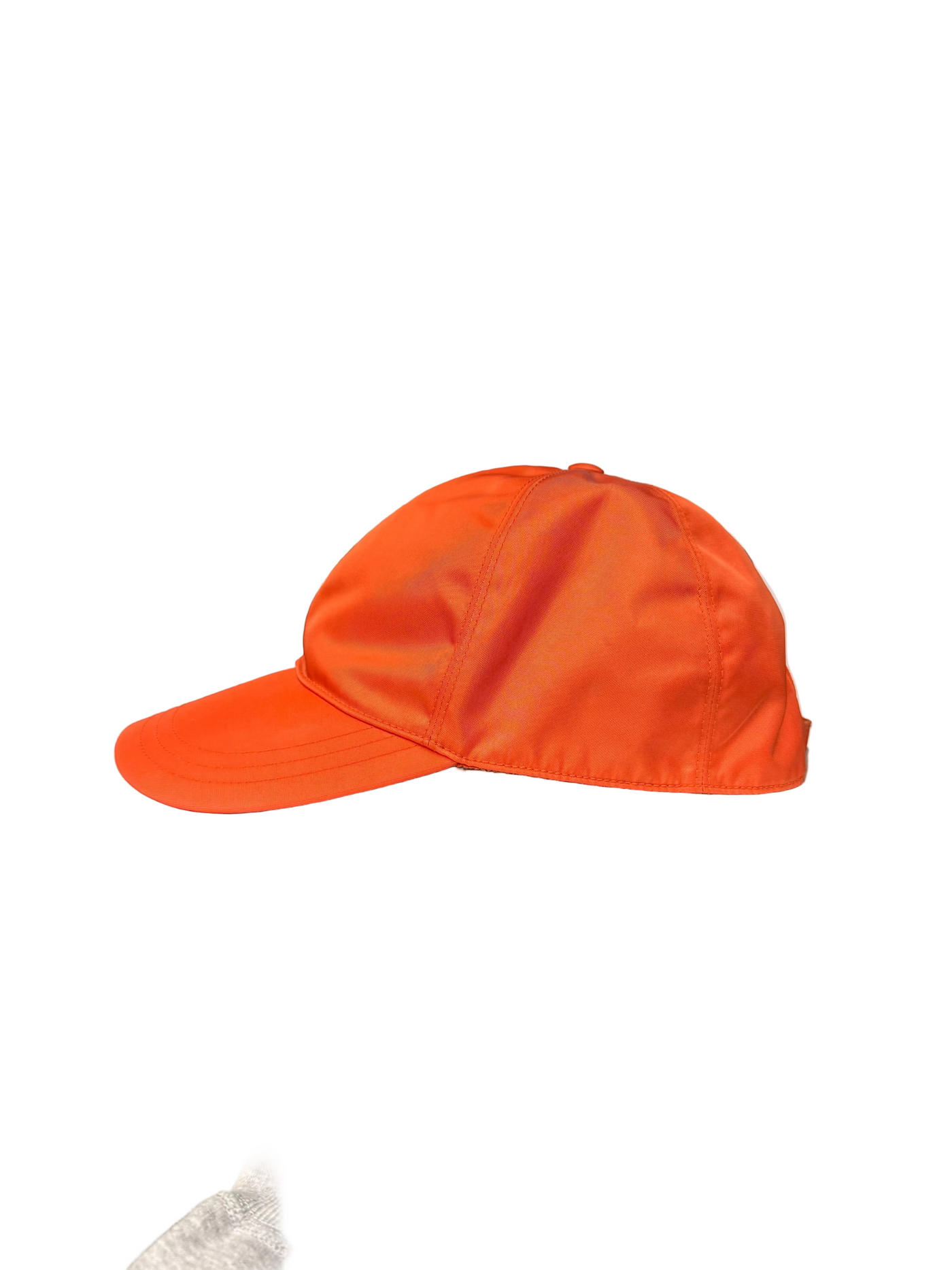 Prada Re-Nylon Baseball Hat Orange