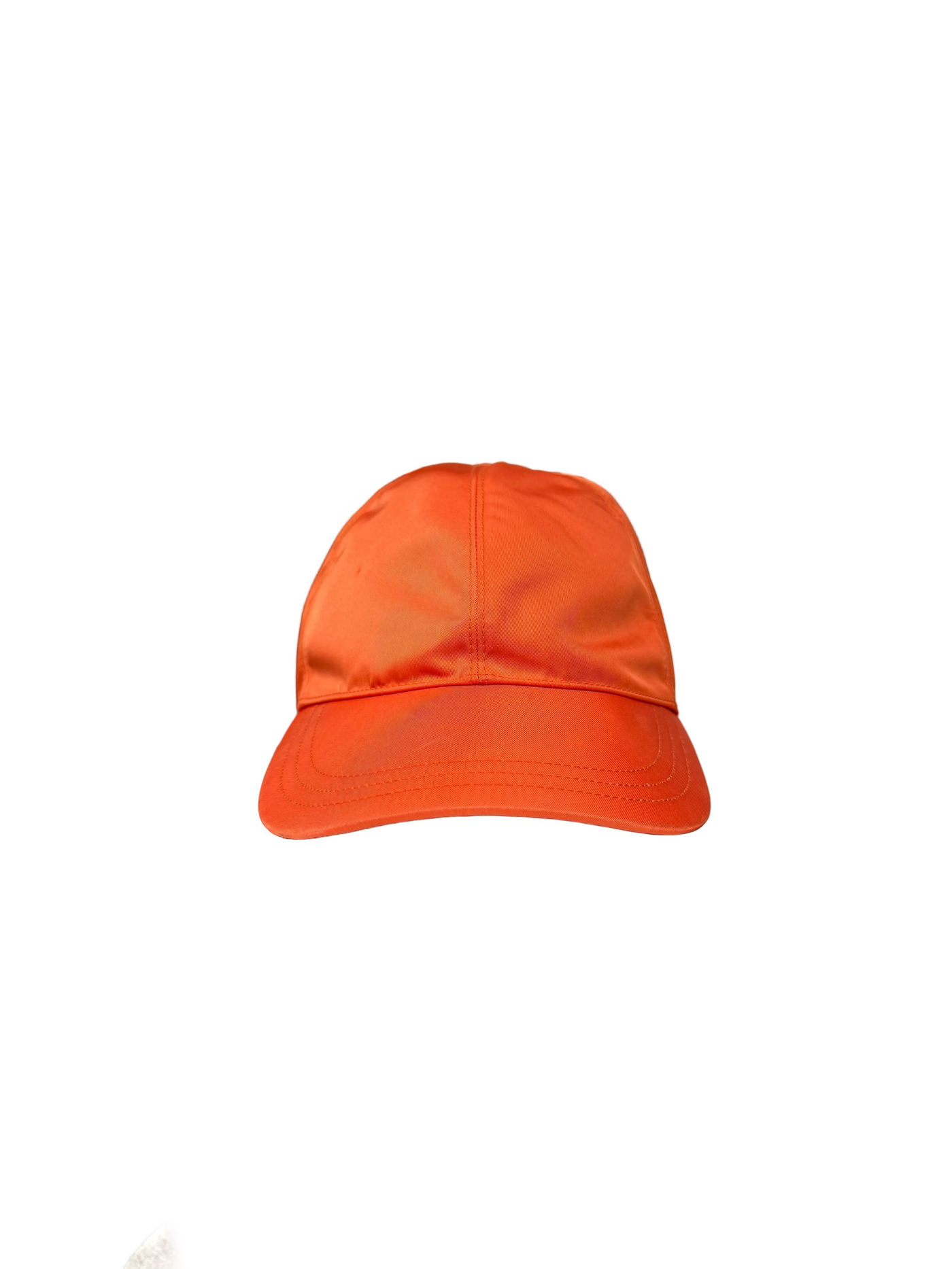 Prada Re-Nylon Baseball Hat Orange