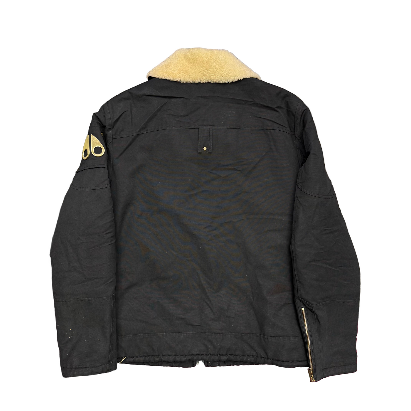 Moose Knuckles Ballistic Bomber Jacket Black