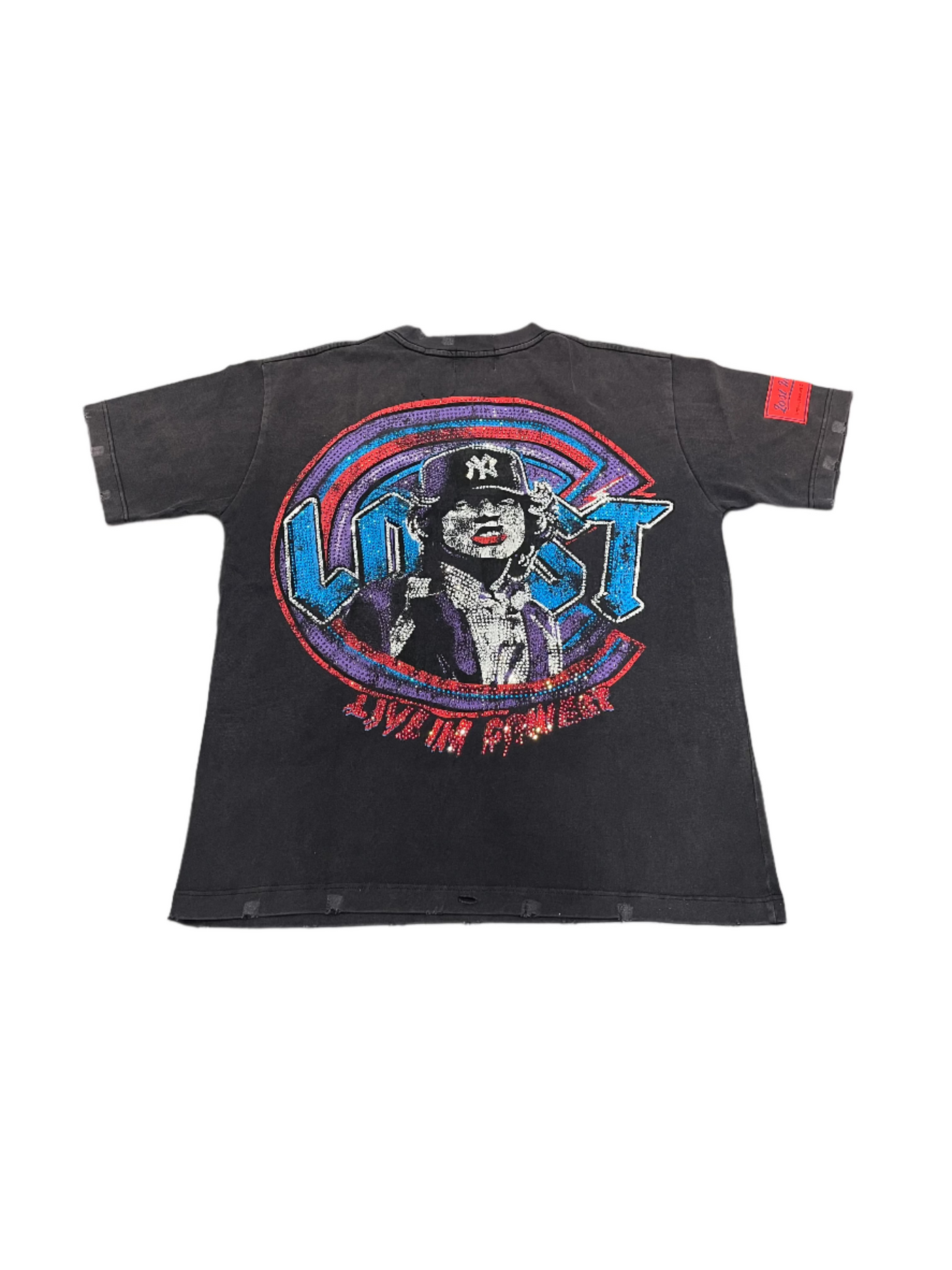 Lost Intricacy In Concert T-Shirt Grey Wash