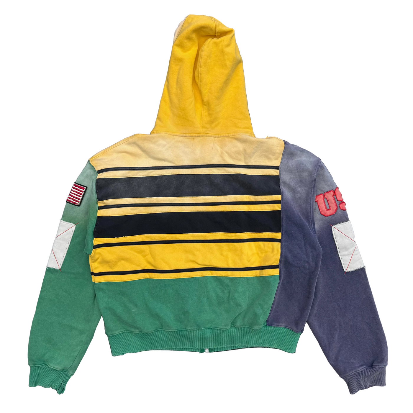 Vale Forever Collage Zip up Hoodie Mardi Gras