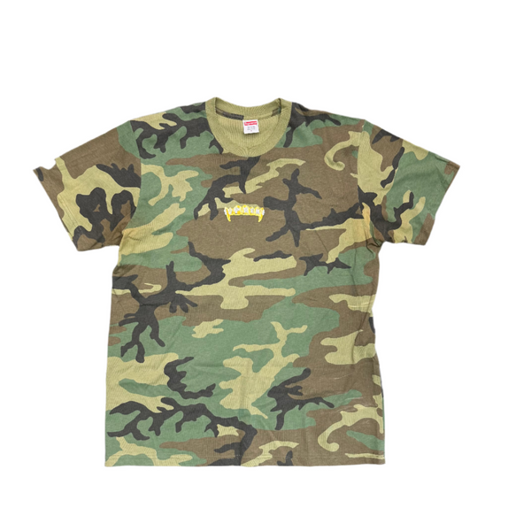 Supreme Fronts Tee Woodland Camo