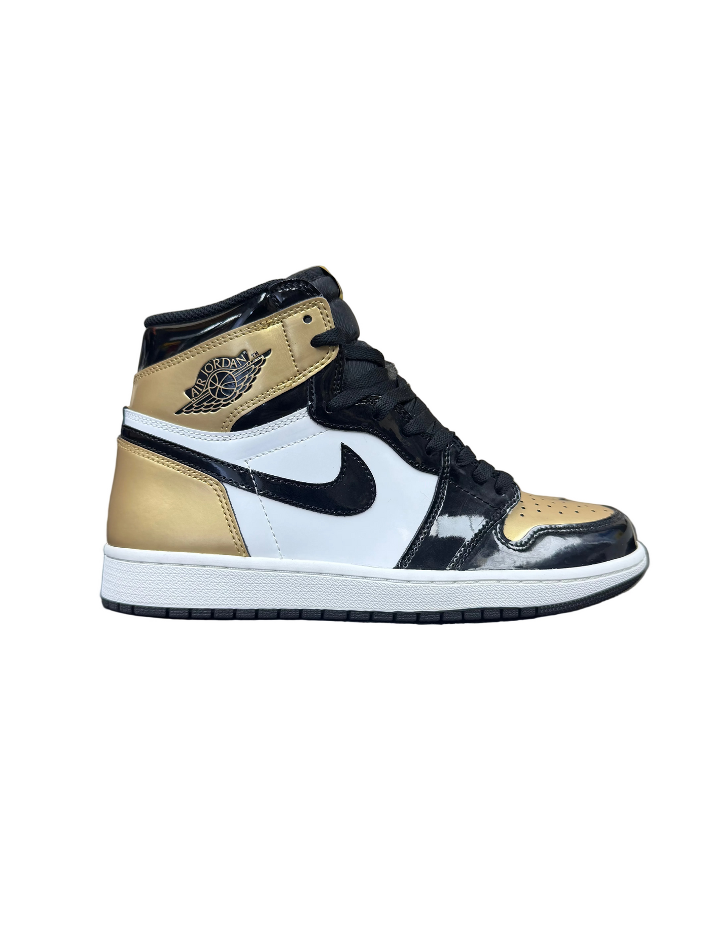 Nike Air Jordan 1 Retro High NRG Patent Gold Toe