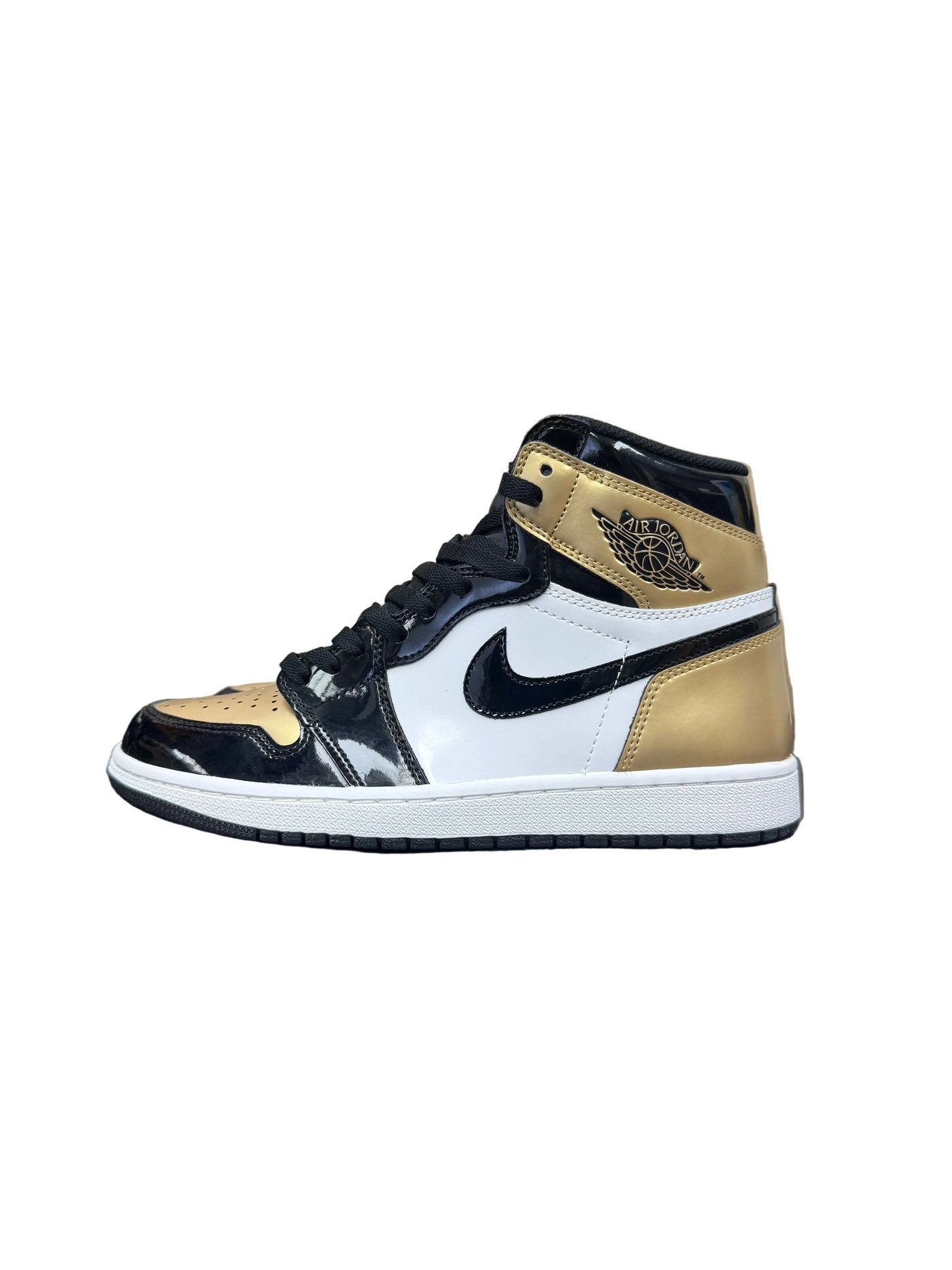 Nike Air Jordan 1 Retro High NRG Patent Gold Toe