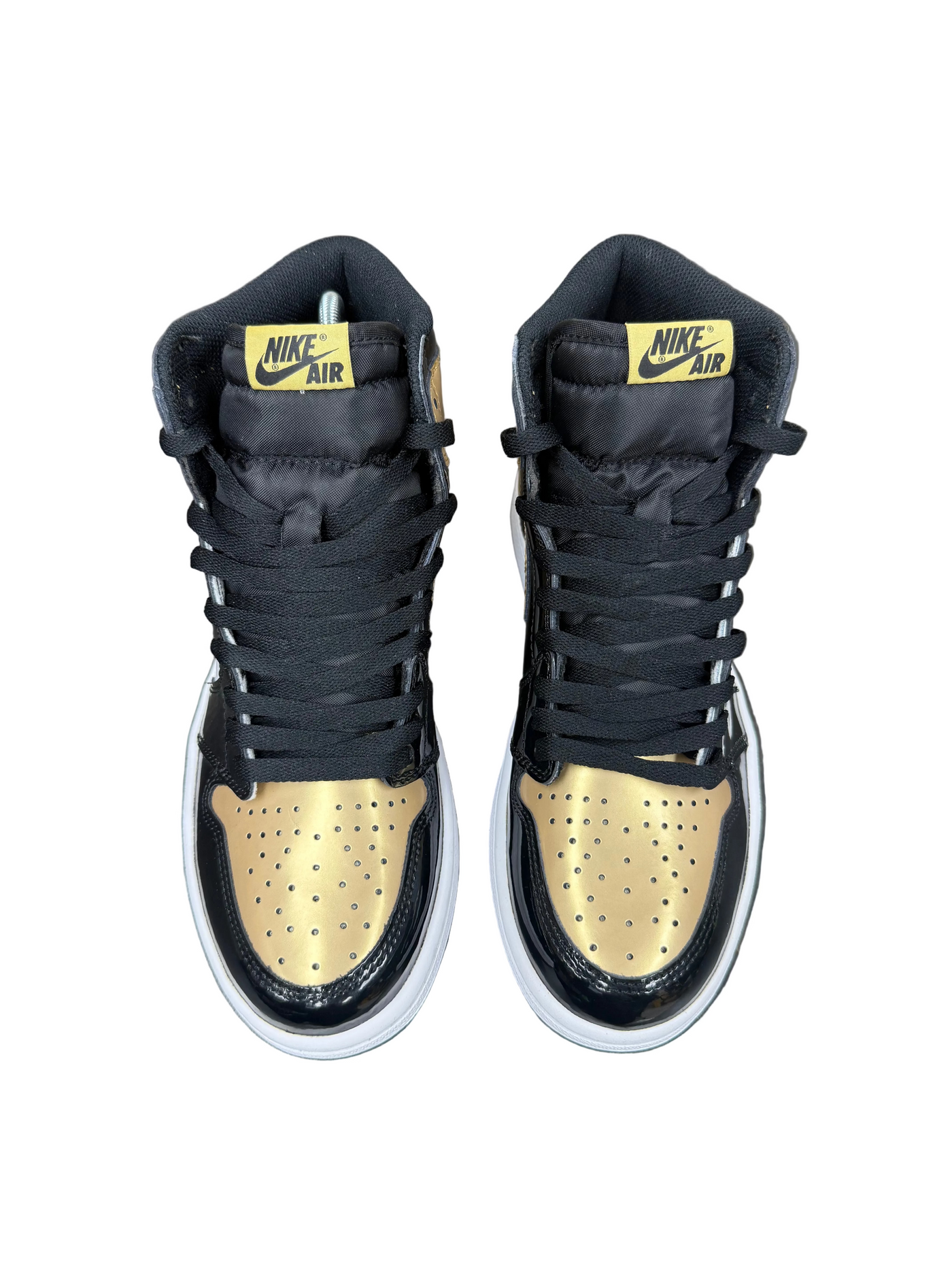 Nike Air Jordan 1 Retro High NRG Patent Gold Toe