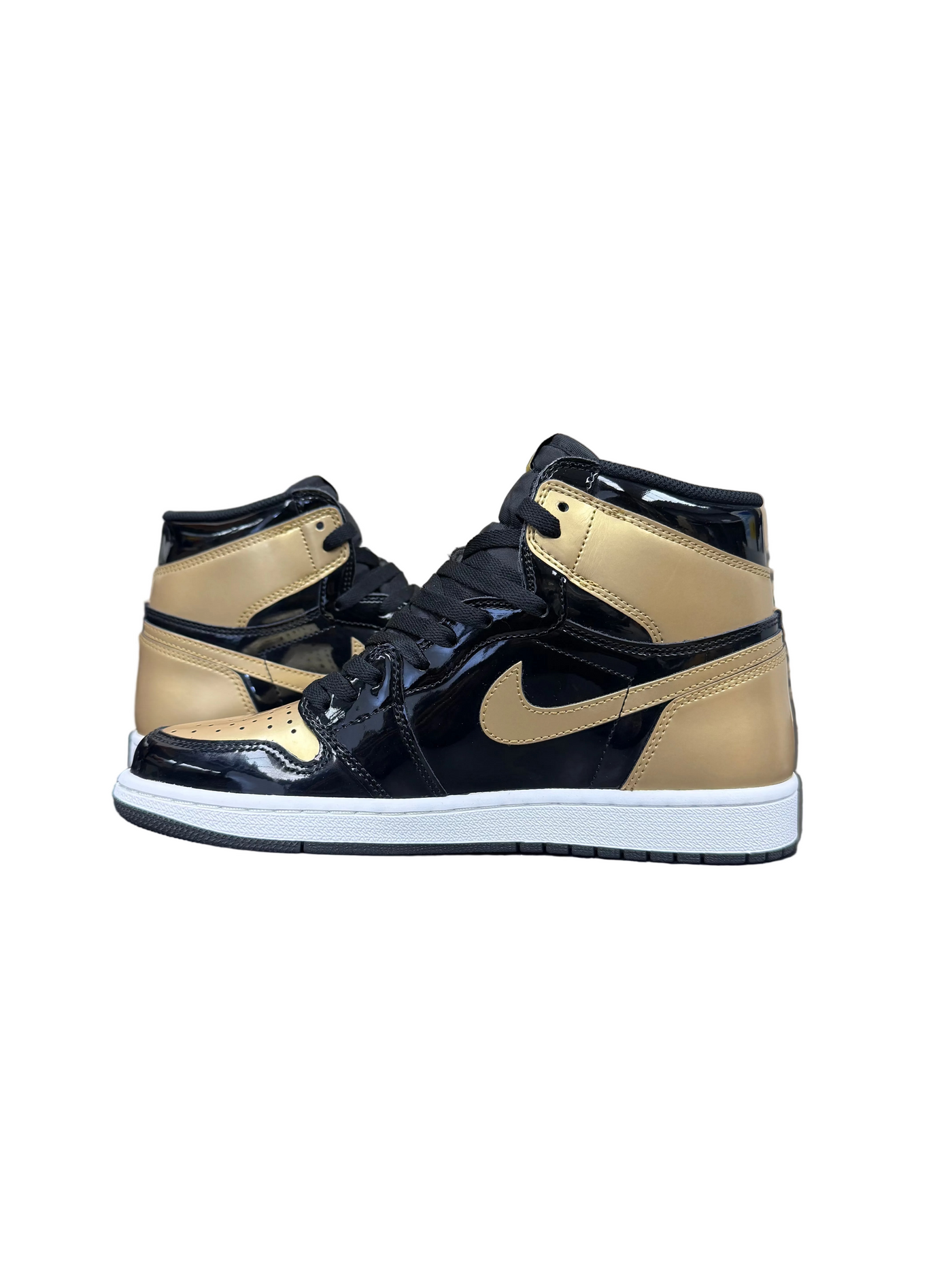 Nike Air Jordan 1 Retro High NRG Patent Gold Toe