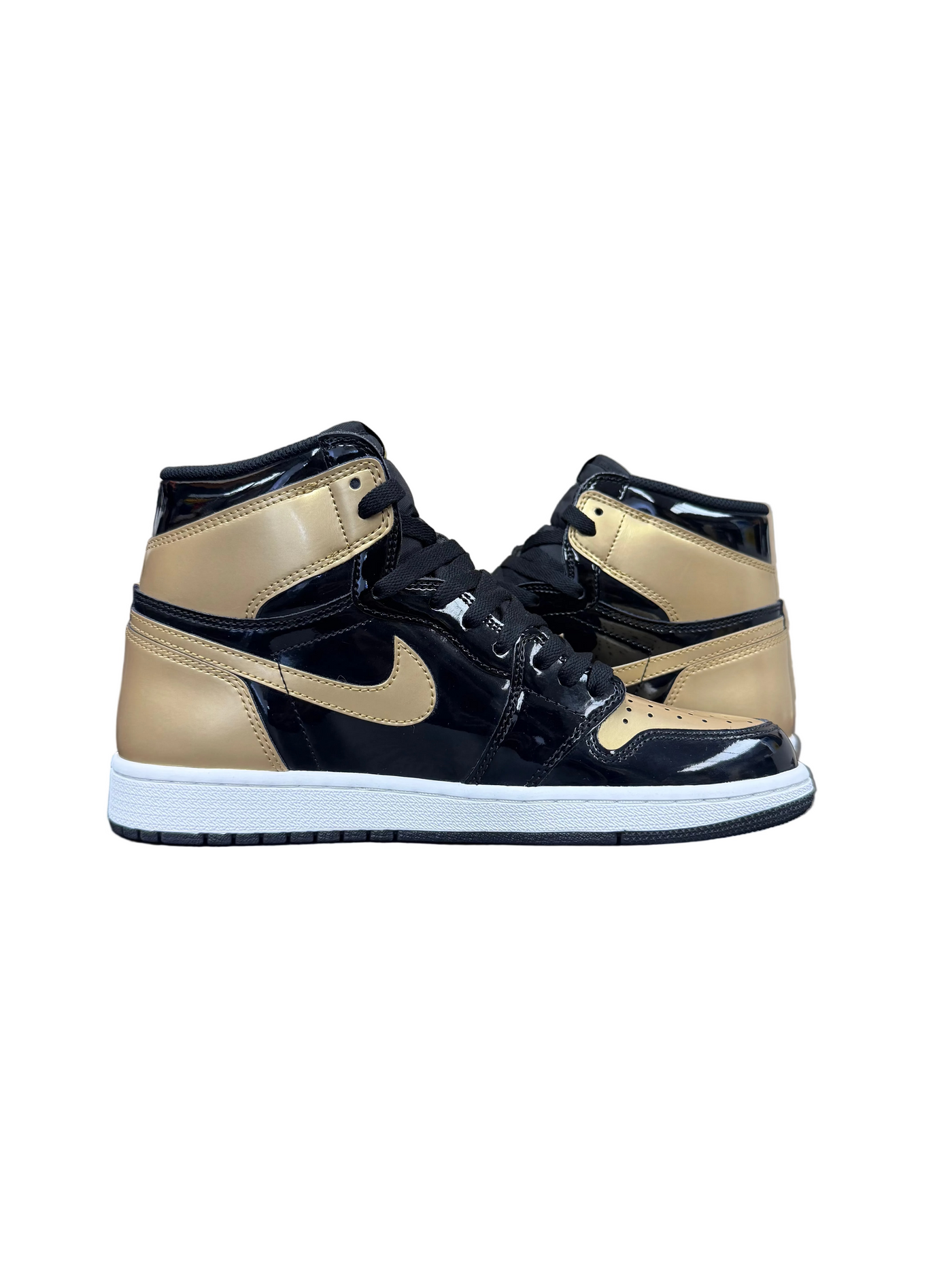 Nike Air Jordan 1 Retro High NRG Patent Gold Toe