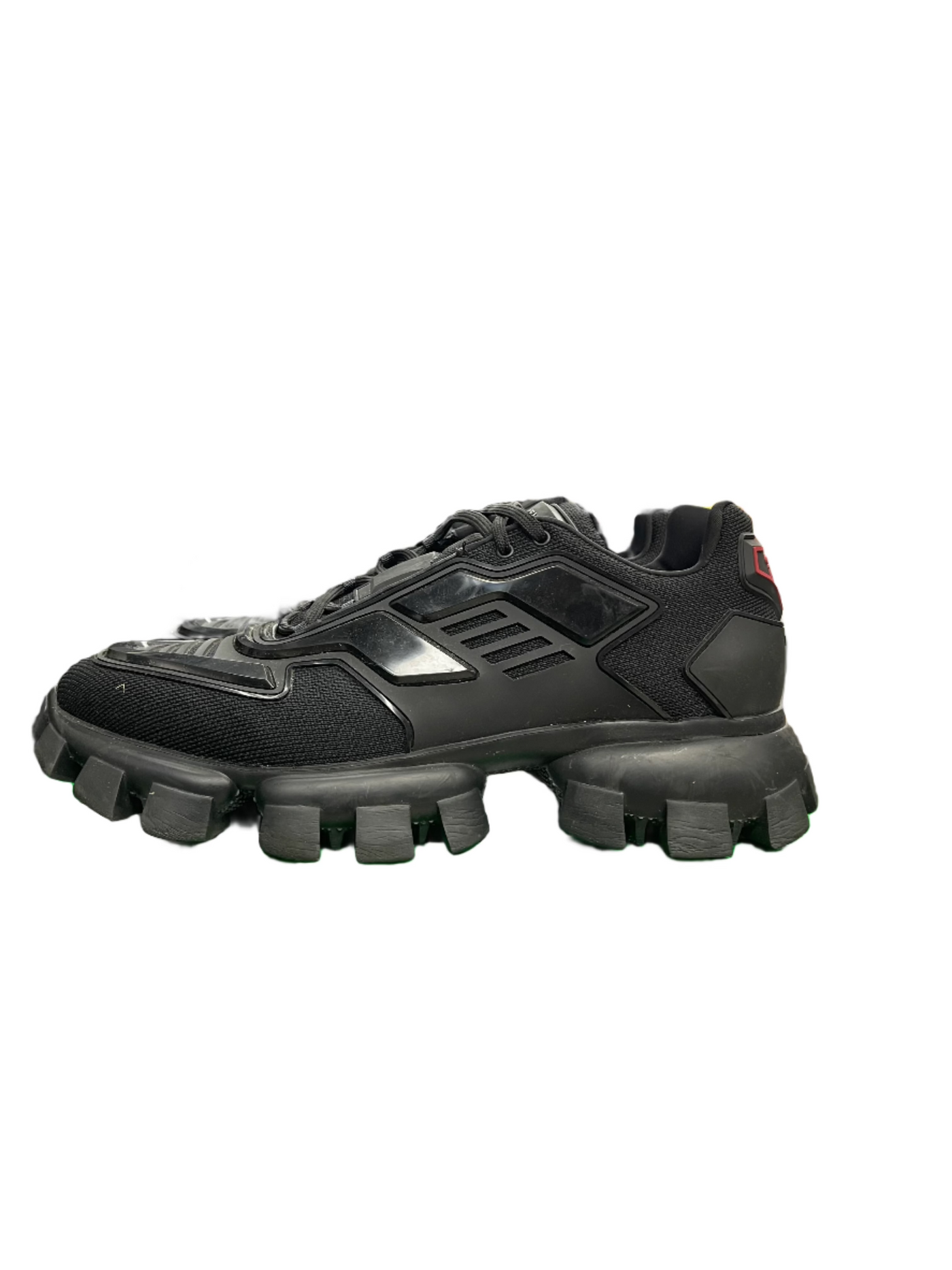 Prada Cloudburst Thunder Knit Sneaker Black