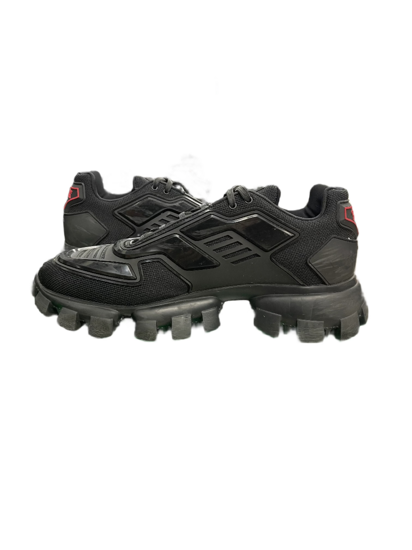 Prada Cloudburst Thunder Knit Sneaker Black
