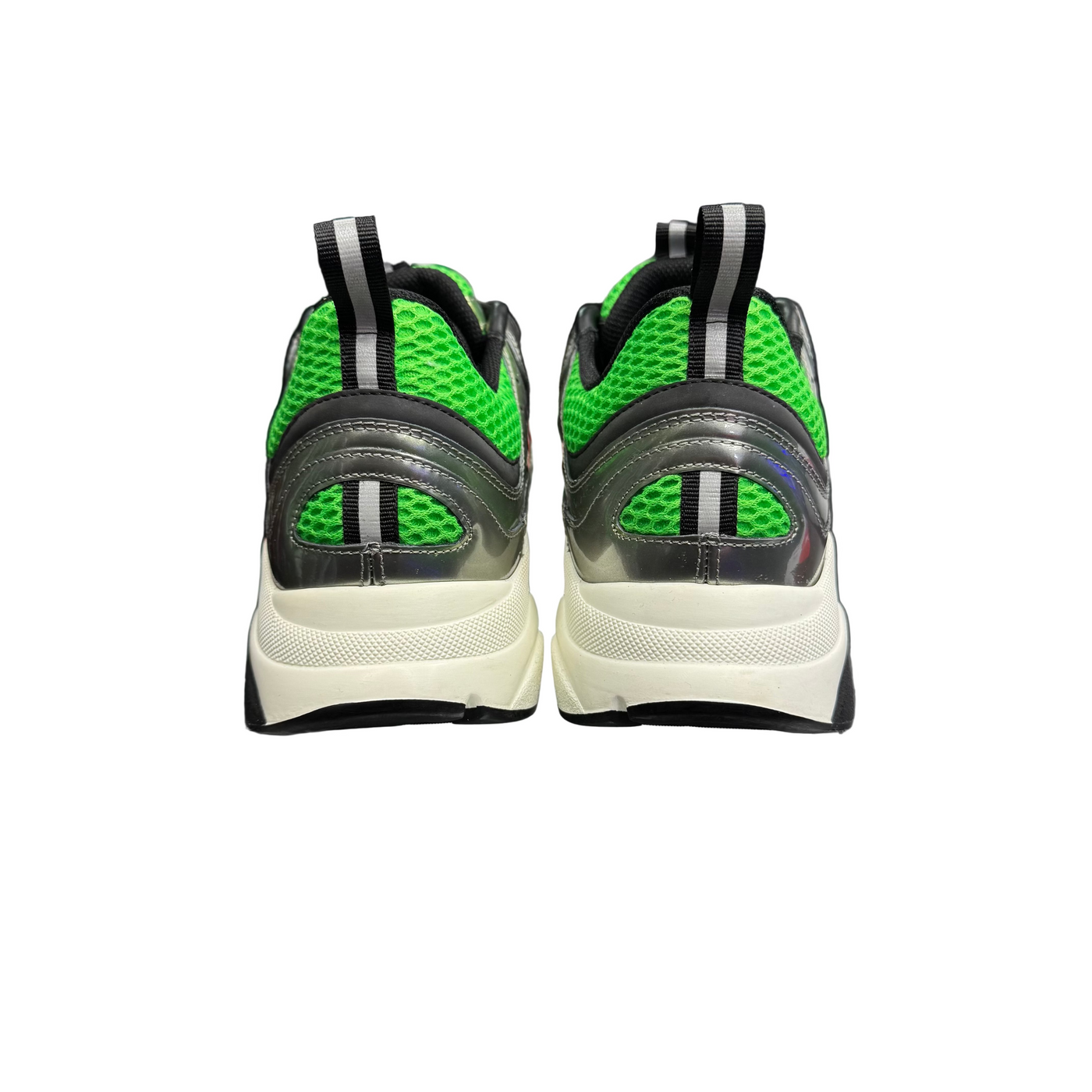 Dior B22 Sneakers Green Silver