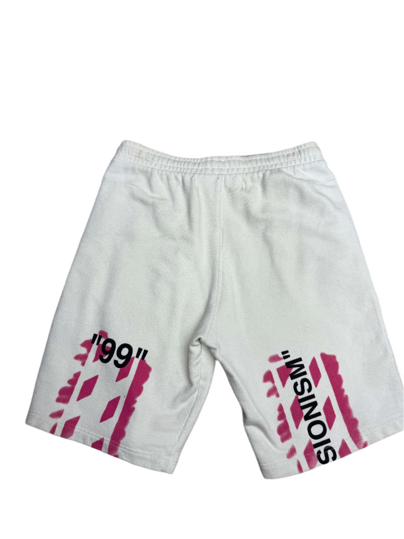 Off-White Logo Shorts White