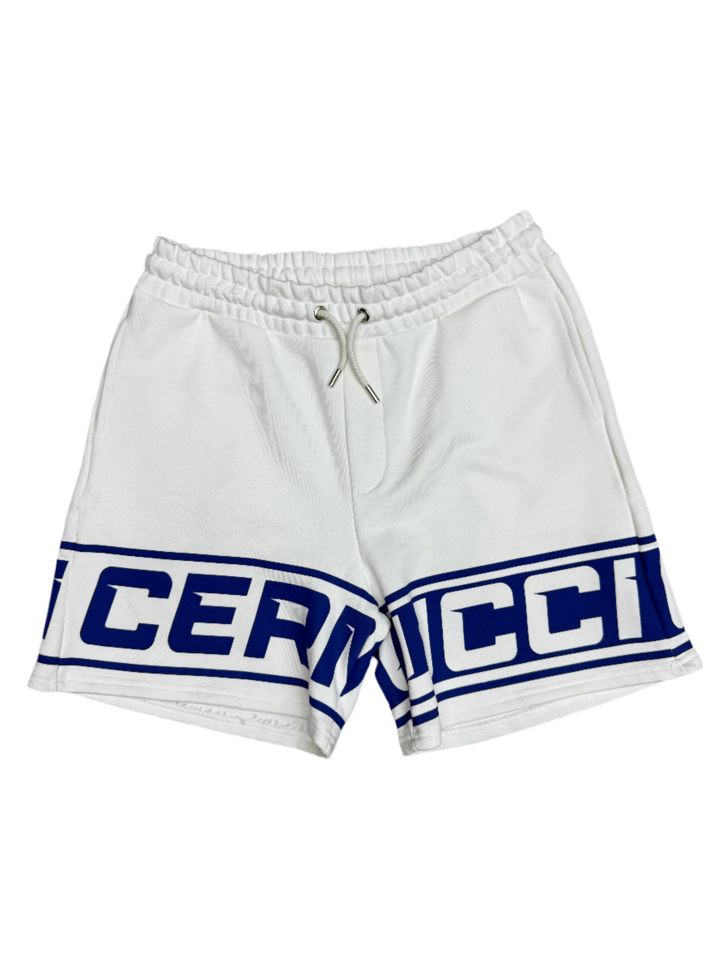 Cernucci Moto Jersey Shorts Off White